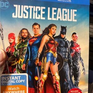 Justice League Blu-ray + DVD movie